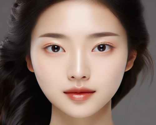 面部轮廓协调，从自然美到艺术美的完美结合