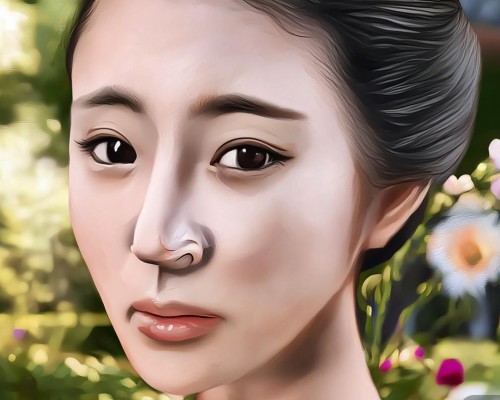 直鼻微翘，解读鼻部美学的永恒魅力